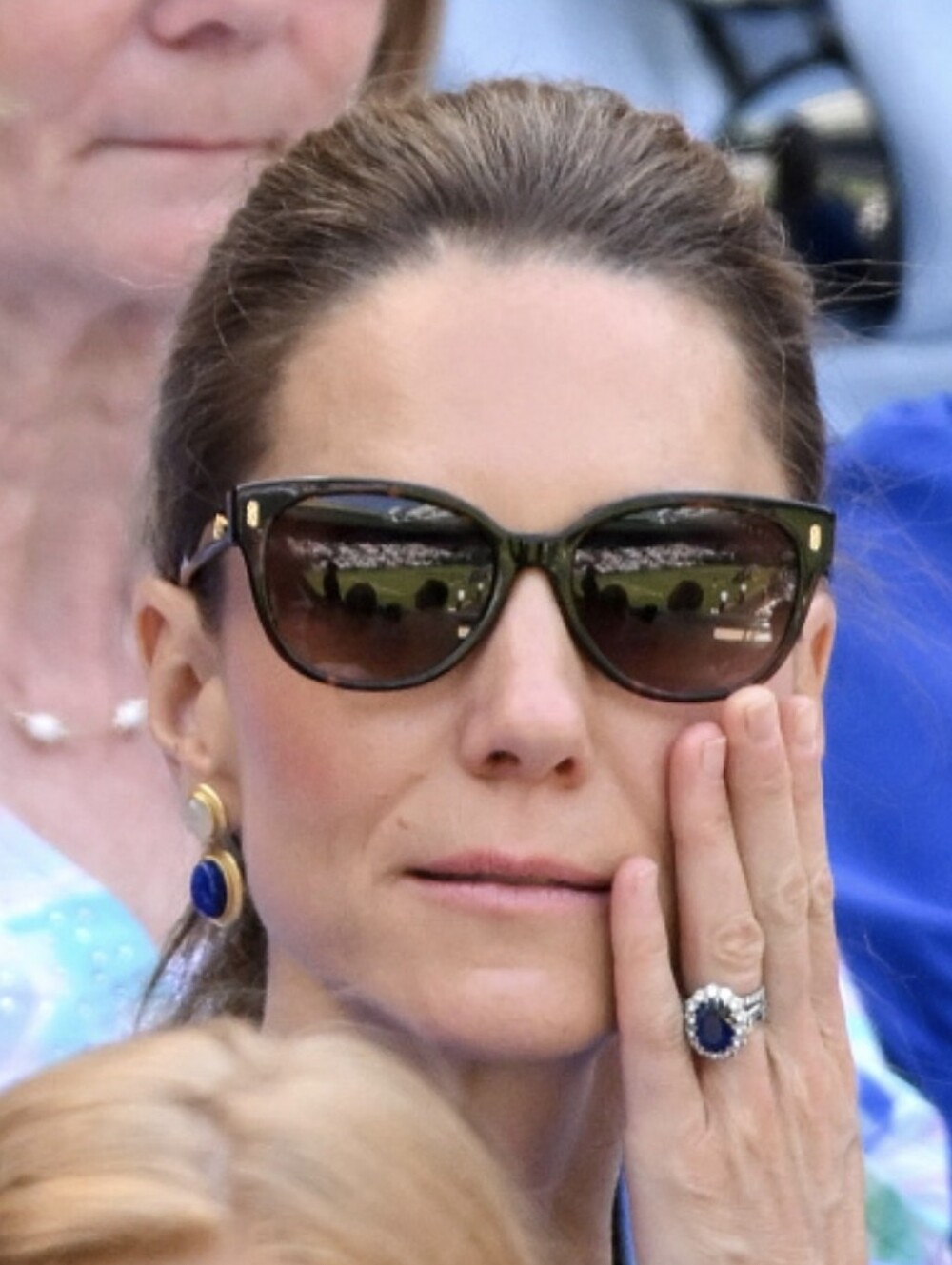 Ralph Lauren RA5305U Cat's Eye Sunglasses in Black Havana ASO Kate Middleton - Picture 3 of 14